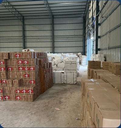 Naresh Road Lines warehouse cargo handling